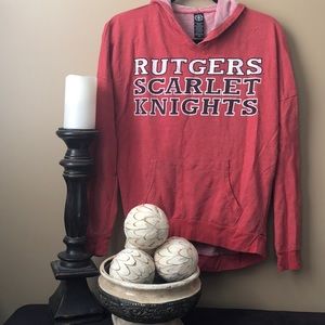Rutgers hooded t-shirt - gently worn
